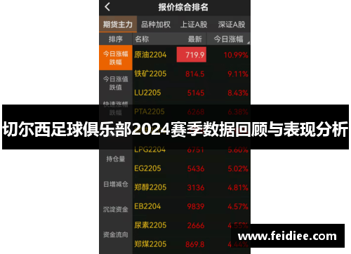 切尔西足球俱乐部2024赛季数据回顾与表现分析